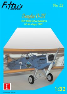 1/33 Douglas O-2MC China Paper Model - EcardModels
