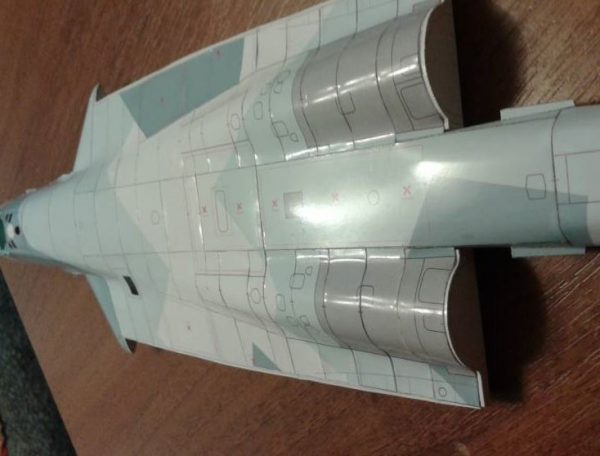 Details about   Su-57 paper model scale 1/33 