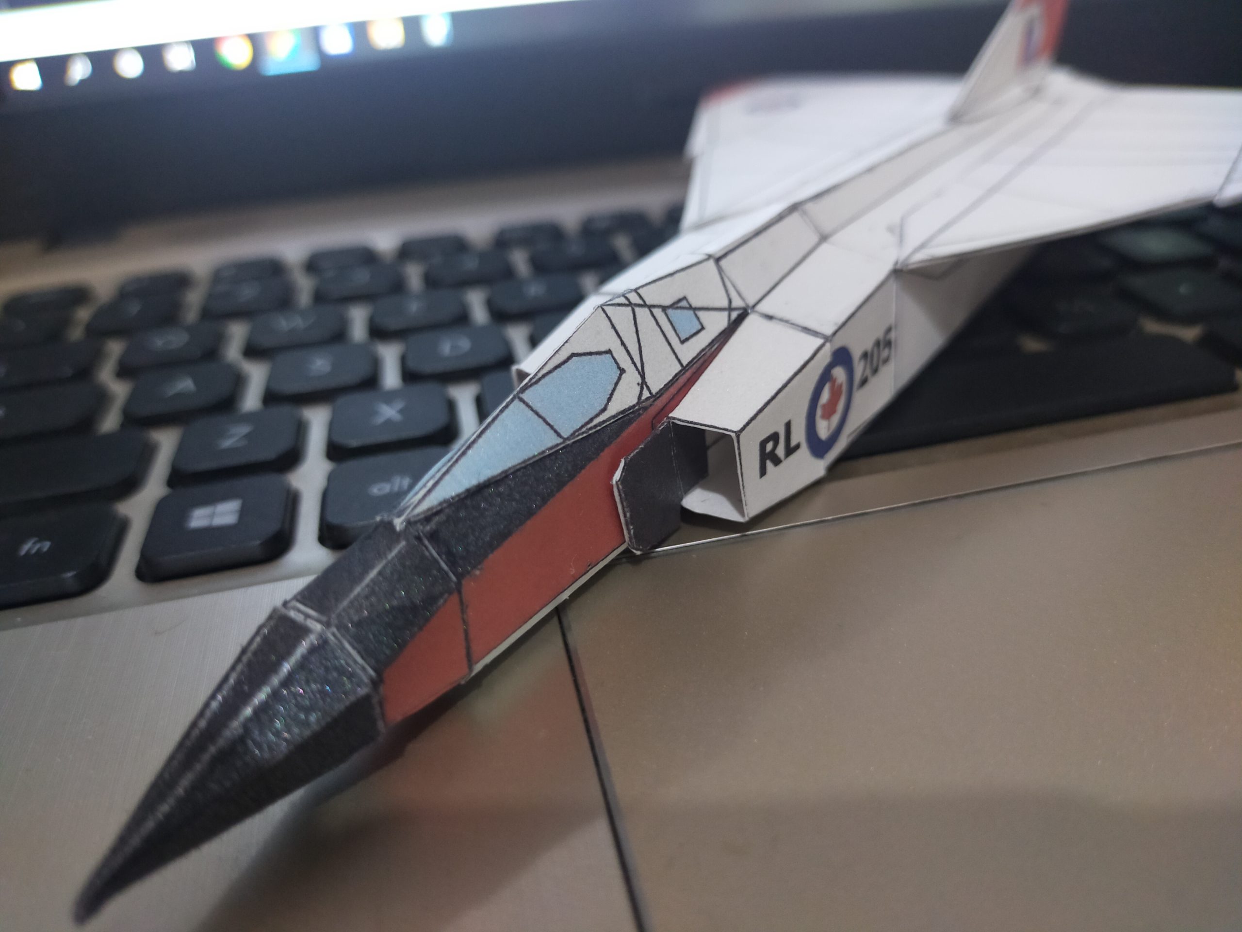 1/72 Avro Canada CF-105 Arrow Paper Model - Image 2