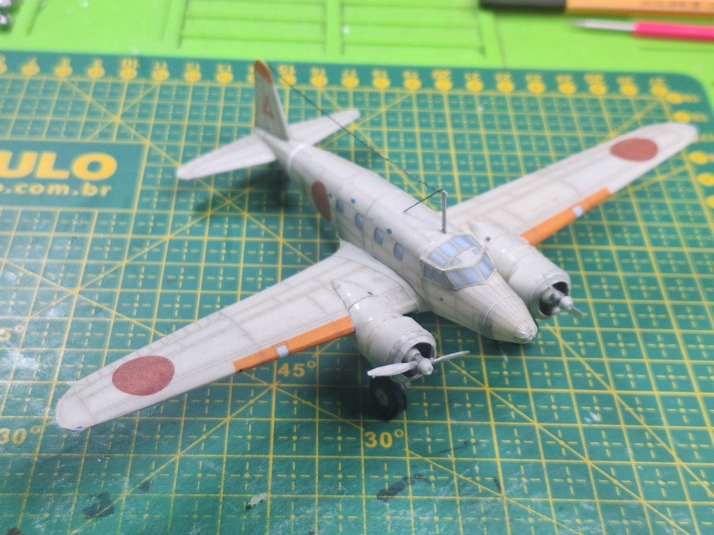 1/72 Tachikawa Ki-54 Hei/Hickory 38th Sentai Paper Model - Image 5