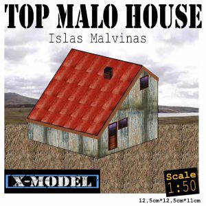 1/50 TOP MALO HOUSE ISLAS MALVINAS/Falklands