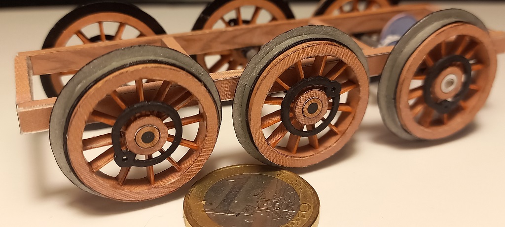 1/48 Twin Sisters 1829 by Stevenson Paper Model - Image 3