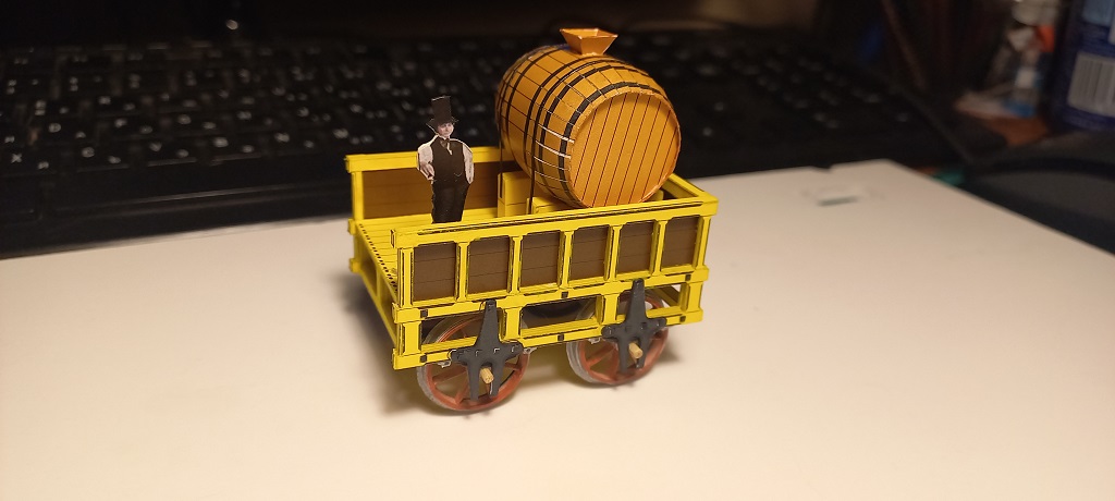 1/48 Twin Sisters 1829 by Stevenson Paper Model - Image 5