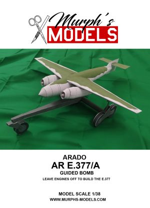 1/38 Arado AR-E377/A Paper Model