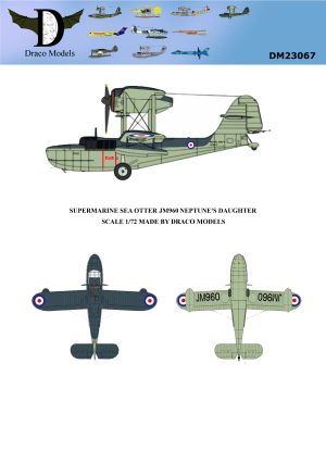 1/72 Sea Otter Neptune's Daughter Paper Model