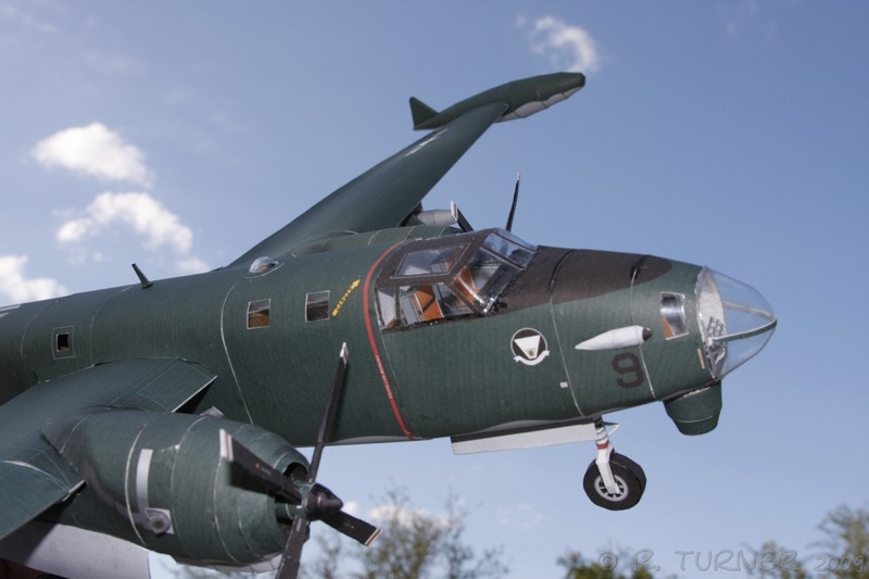 1/48 OP-2E Neptune US Navy Paper Model - Image 11