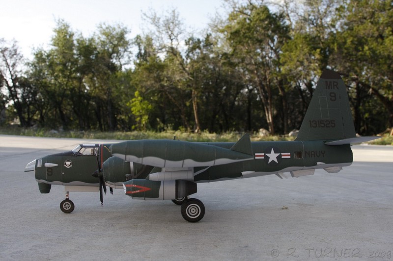 1/48 OP-2E Neptune US Navy Paper Model - Image 6