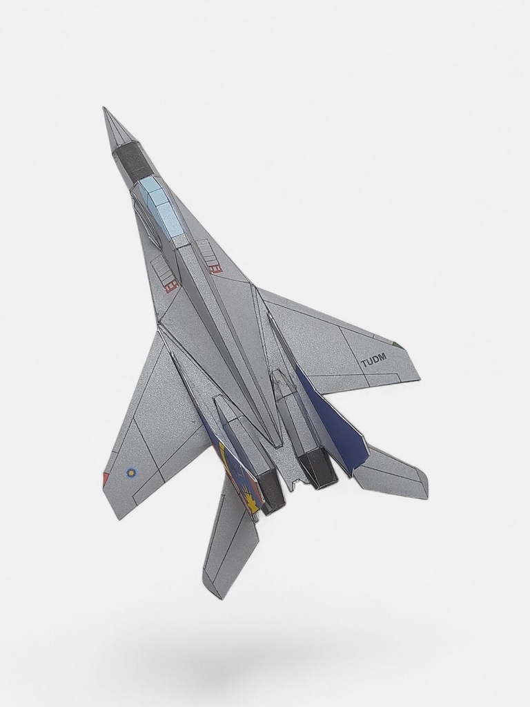 1/72 MiG-29N Fulcrum-A Paper Model - Image 3